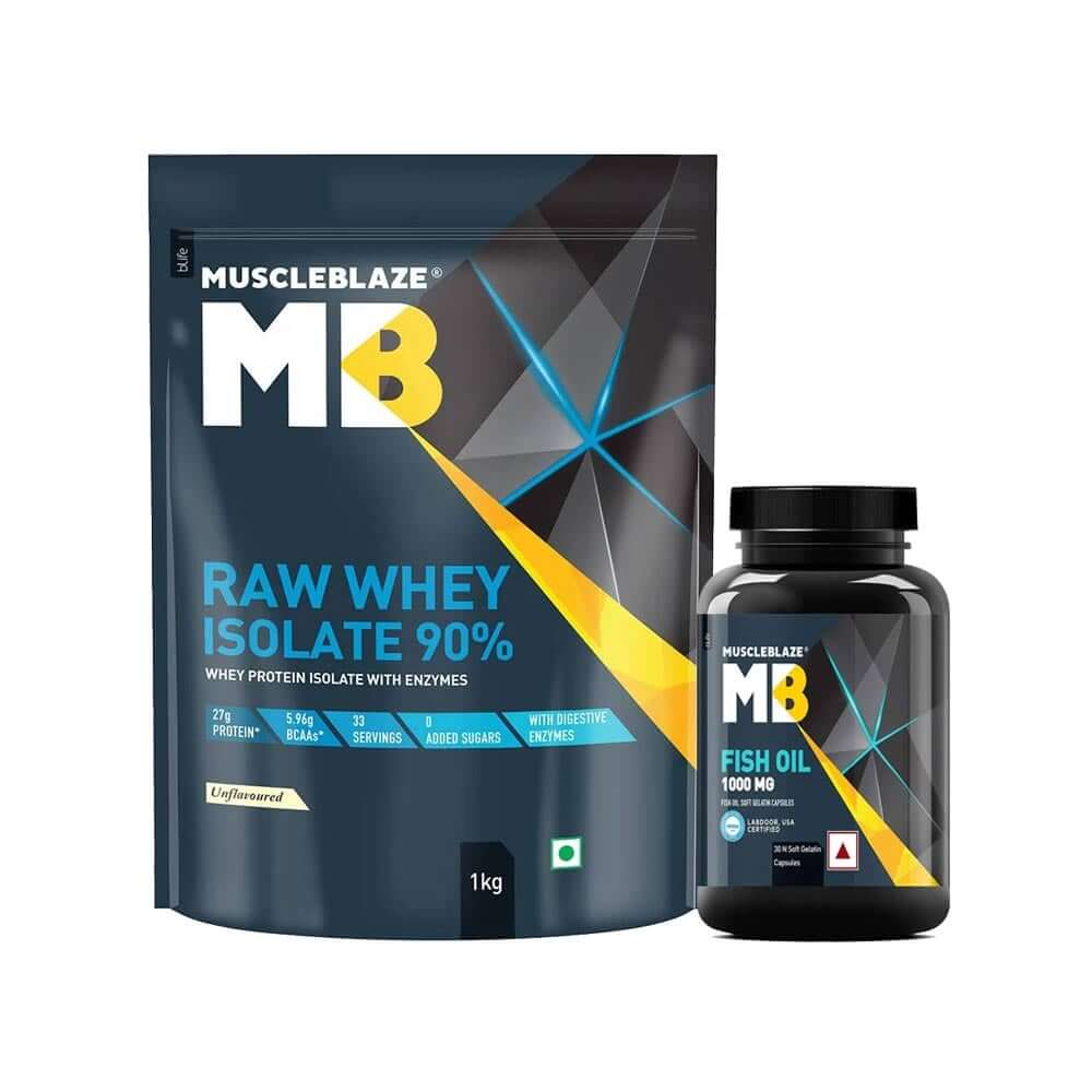 Jar of Muscleblaze Raw Whey Protein