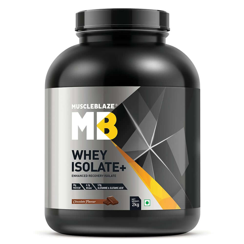 Jar of Muscleblaze Whey Protein Isolate (WPI) Review