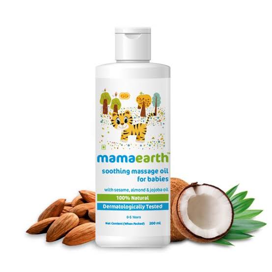 Mamaearth Soothing Baby Massage Oil Review
